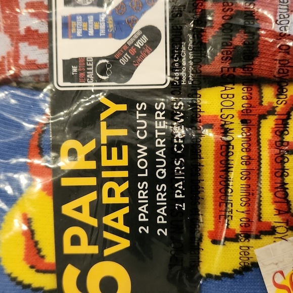 Seinfeld socks 6 pairs - Picture 5 of 6